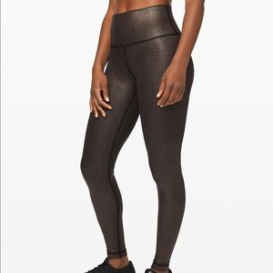 LULULEMON WUNDER UNDER HR TIGHT 28” size 8